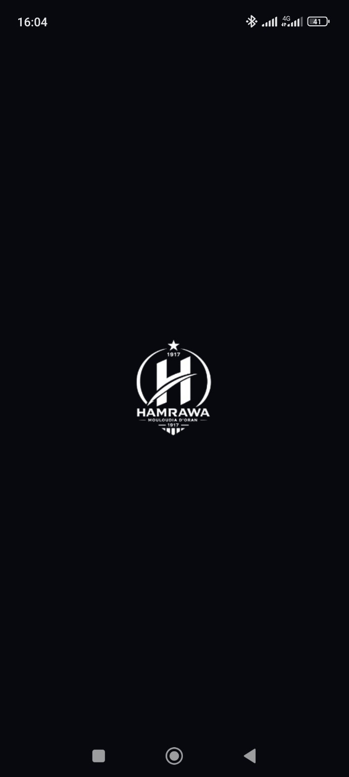 شاشة بداية تطبيق الحمراوة